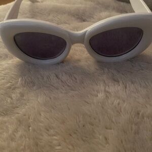 White sunglasses